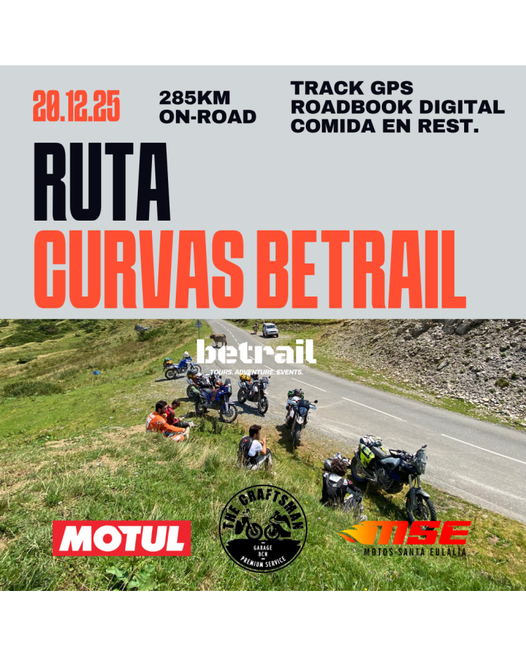 RUTA CURVAS BETRAIL (ON-ROAD)
