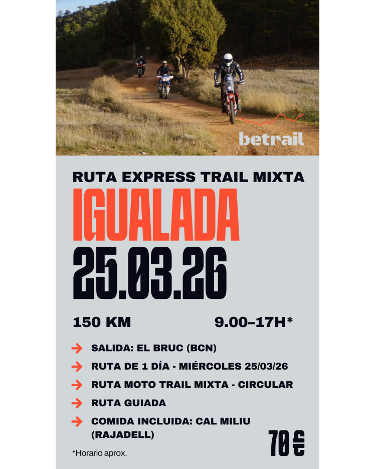 RUTA EXPRESS IGUALADA OFF-ROAD