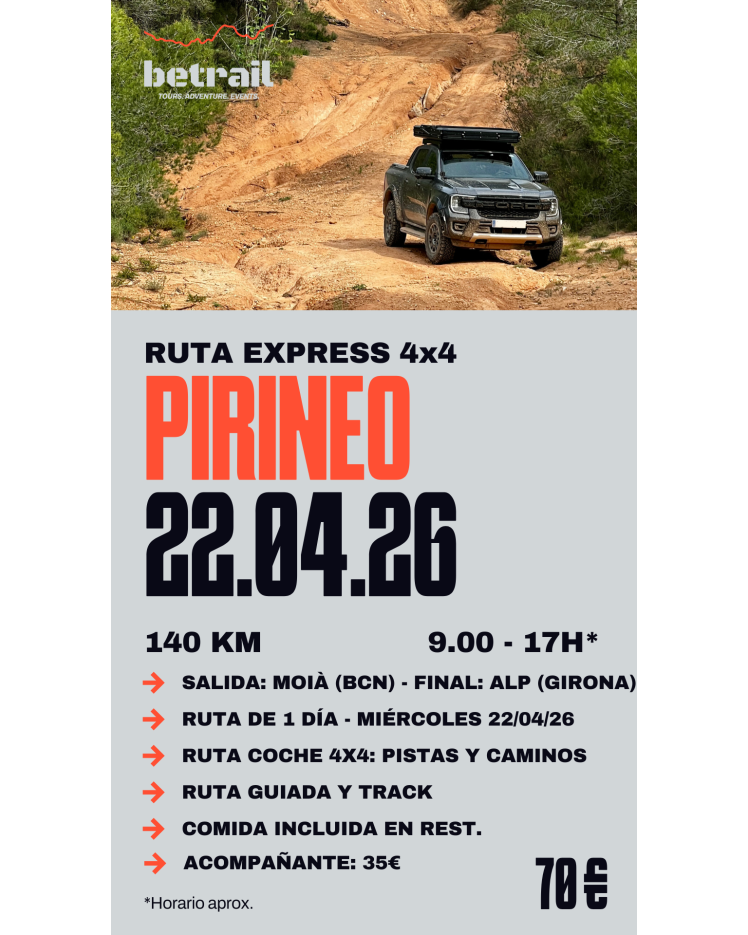 RUTA EXPRESS 4X4 PIRINEO