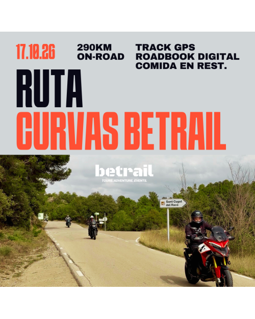 RUTA CURVAS BETRAIL OCTUBRE (ON-ROAD)