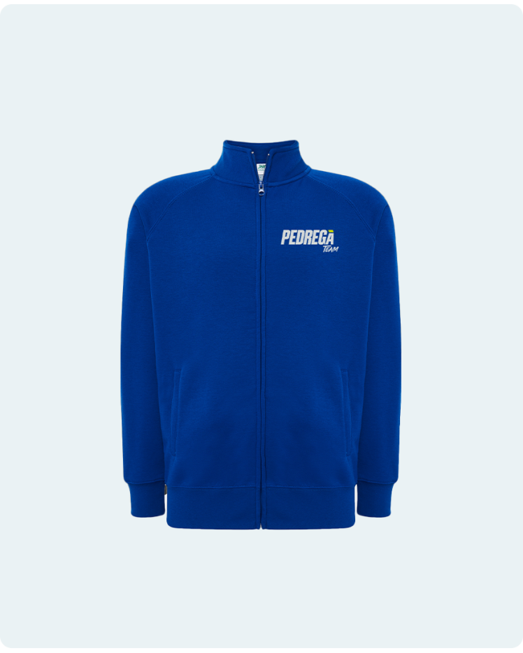 Zipper Sweatshirt BLUE